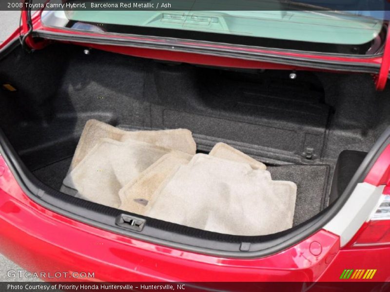 Barcelona Red Metallic / Ash 2008 Toyota Camry Hybrid