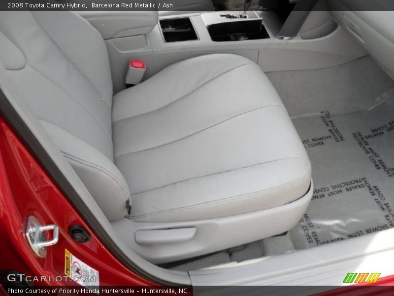 Barcelona Red Metallic / Ash 2008 Toyota Camry Hybrid