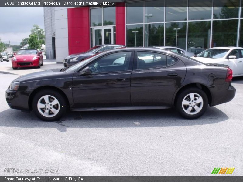 Dark Mocha Metallic / Ebony 2008 Pontiac Grand Prix Sedan
