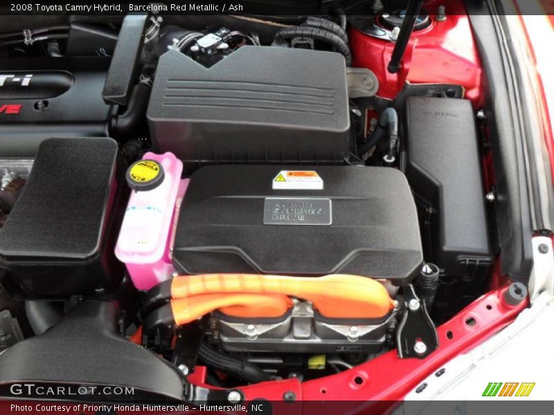 Barcelona Red Metallic / Ash 2008 Toyota Camry Hybrid