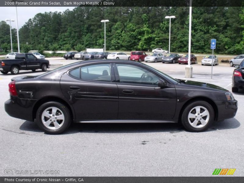 Dark Mocha Metallic / Ebony 2008 Pontiac Grand Prix Sedan