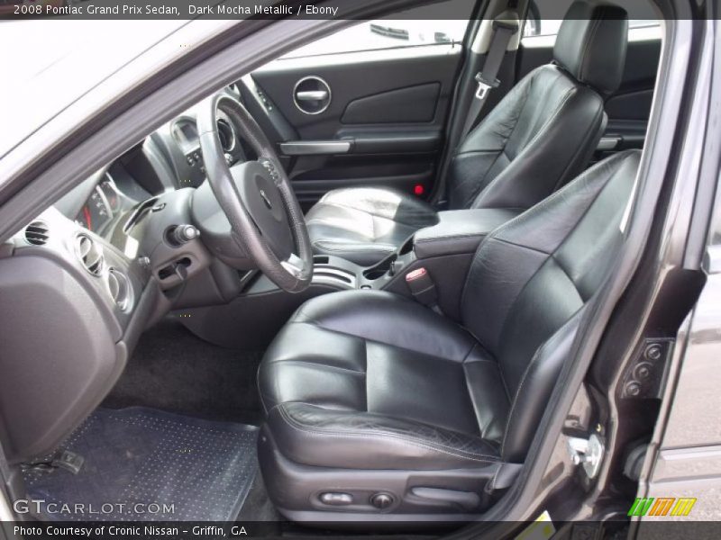 Dark Mocha Metallic / Ebony 2008 Pontiac Grand Prix Sedan