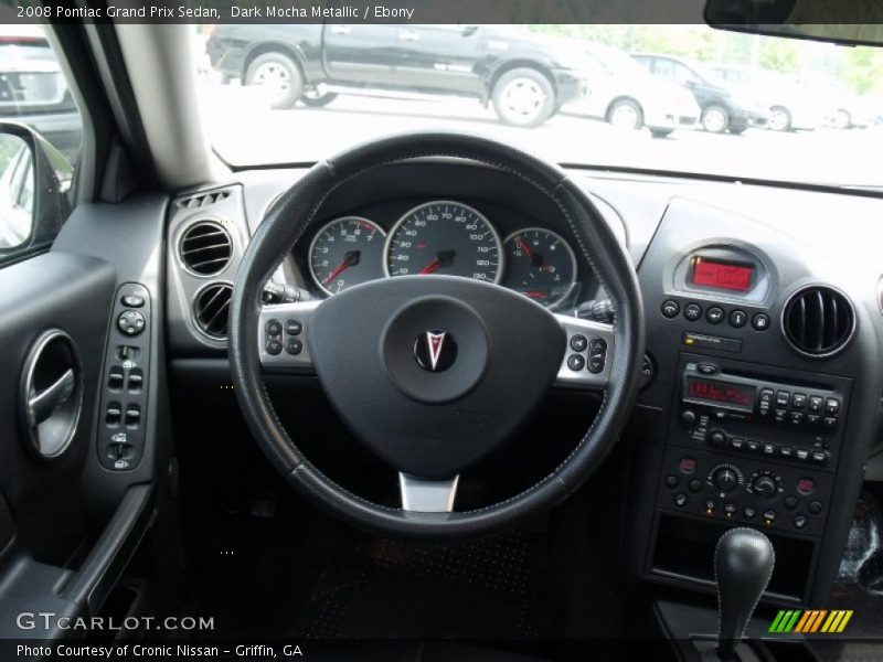 Dark Mocha Metallic / Ebony 2008 Pontiac Grand Prix Sedan