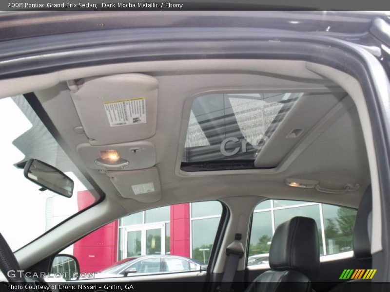 Dark Mocha Metallic / Ebony 2008 Pontiac Grand Prix Sedan
