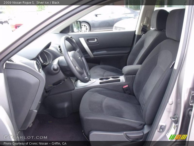 Silver Ice / Black 2009 Nissan Rogue S