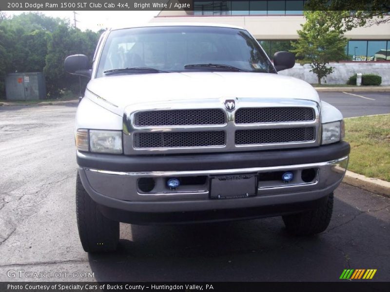 Bright White / Agate 2001 Dodge Ram 1500 SLT Club Cab 4x4
