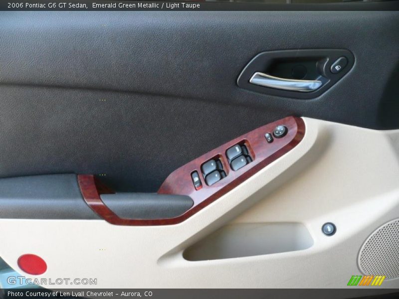 Emerald Green Metallic / Light Taupe 2006 Pontiac G6 GT Sedan