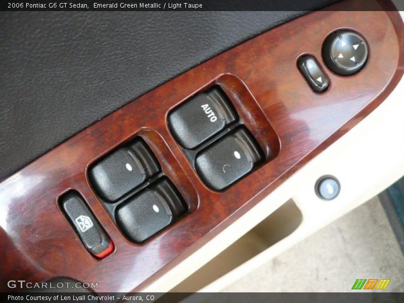 Emerald Green Metallic / Light Taupe 2006 Pontiac G6 GT Sedan