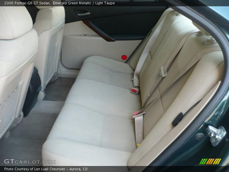 Emerald Green Metallic / Light Taupe 2006 Pontiac G6 GT Sedan
