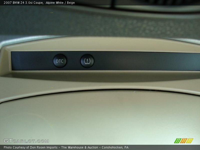 Alpine White / Beige 2007 BMW Z4 3.0si Coupe