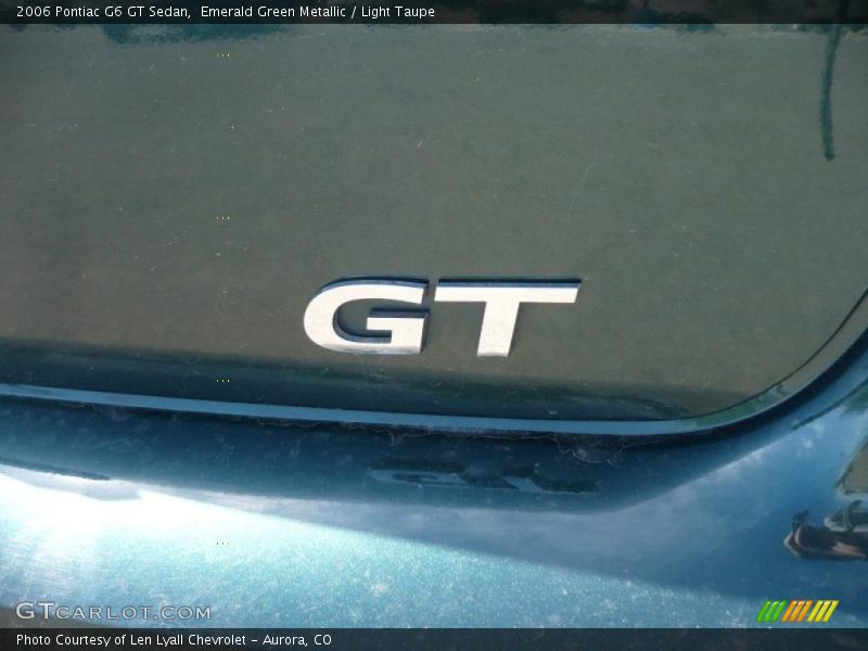 Emerald Green Metallic / Light Taupe 2006 Pontiac G6 GT Sedan