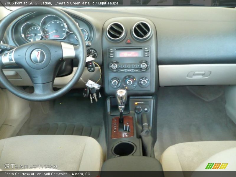 Emerald Green Metallic / Light Taupe 2006 Pontiac G6 GT Sedan