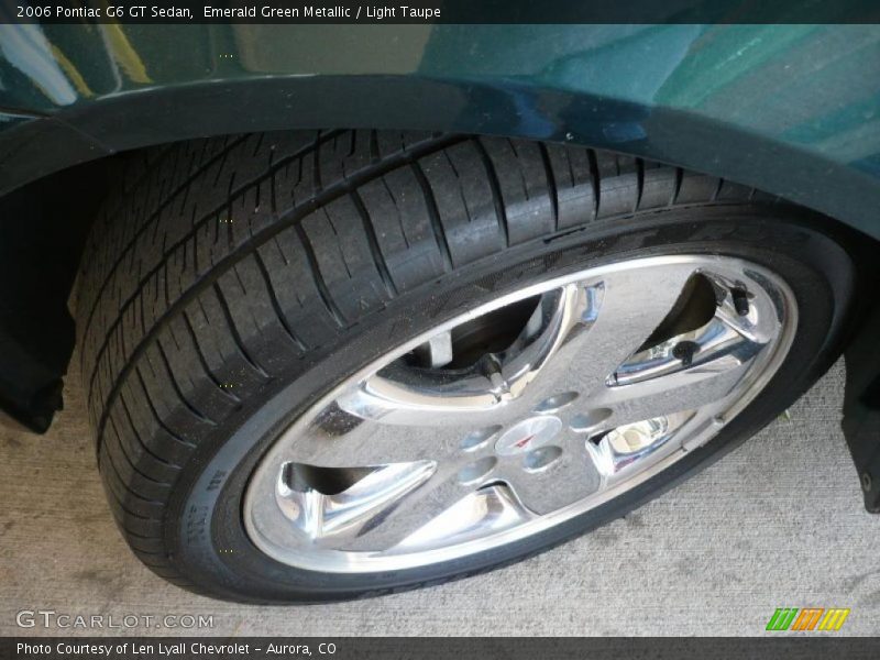 Emerald Green Metallic / Light Taupe 2006 Pontiac G6 GT Sedan