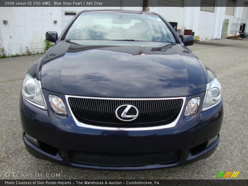 Blue Onyx Pearl / Ash Gray 2006 Lexus GS 300 AWD
