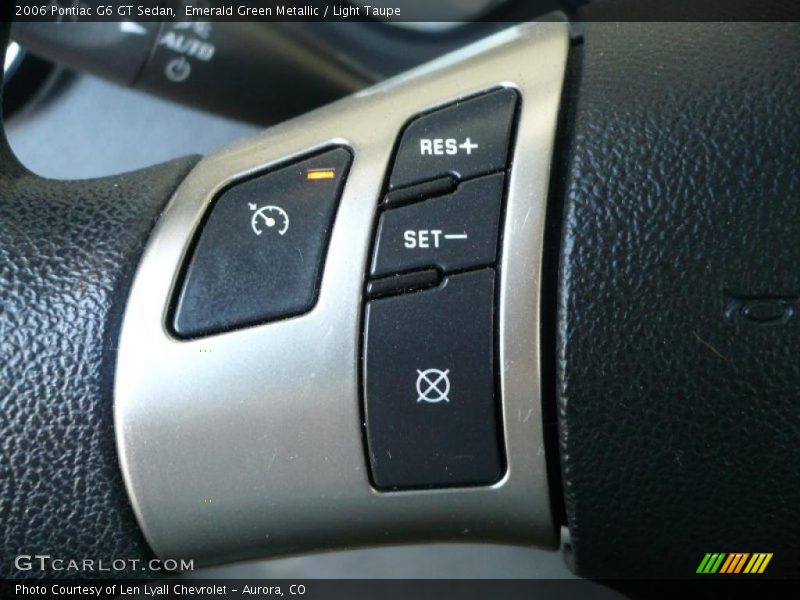 Emerald Green Metallic / Light Taupe 2006 Pontiac G6 GT Sedan