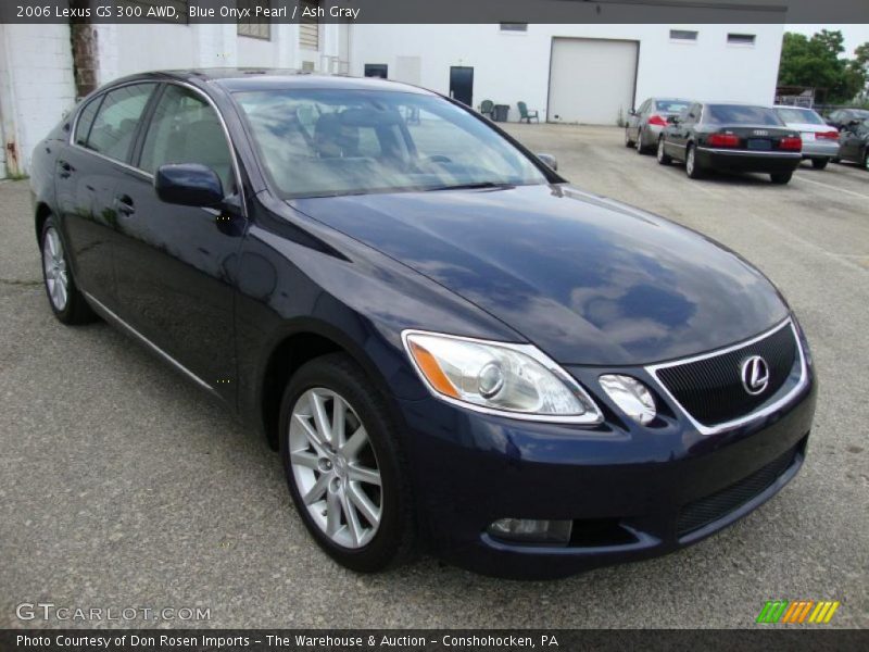 Blue Onyx Pearl / Ash Gray 2006 Lexus GS 300 AWD