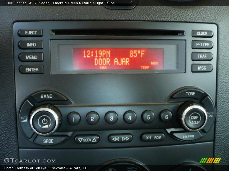 Emerald Green Metallic / Light Taupe 2006 Pontiac G6 GT Sedan