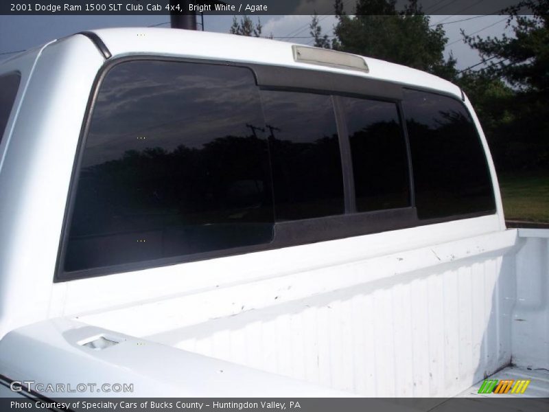 Bright White / Agate 2001 Dodge Ram 1500 SLT Club Cab 4x4