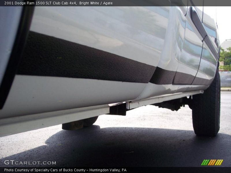 Bright White / Agate 2001 Dodge Ram 1500 SLT Club Cab 4x4