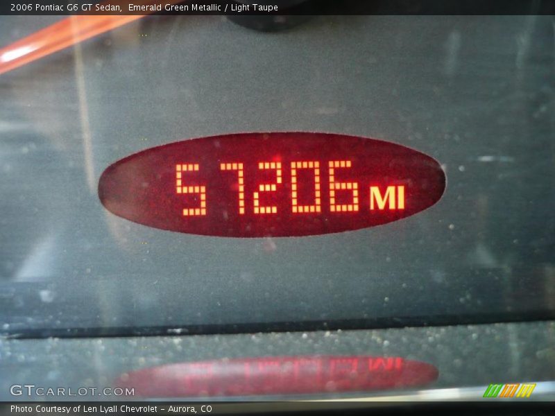 Emerald Green Metallic / Light Taupe 2006 Pontiac G6 GT Sedan