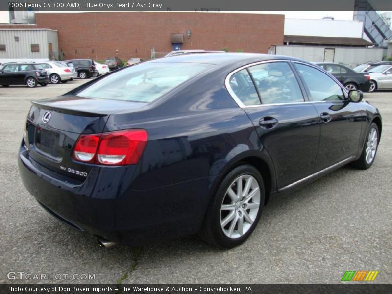 Blue Onyx Pearl / Ash Gray 2006 Lexus GS 300 AWD