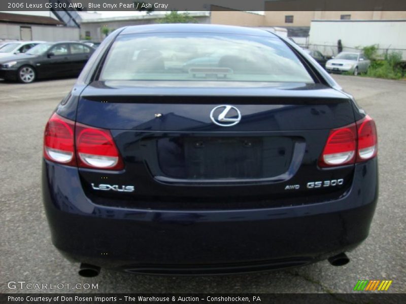 Blue Onyx Pearl / Ash Gray 2006 Lexus GS 300 AWD