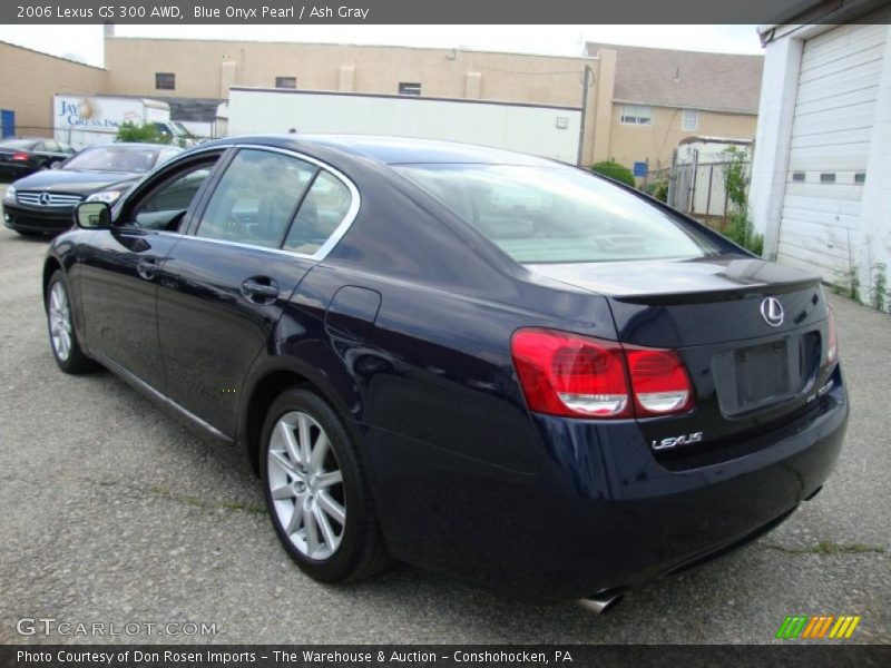 Blue Onyx Pearl / Ash Gray 2006 Lexus GS 300 AWD