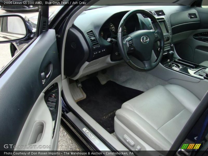 Blue Onyx Pearl / Ash Gray 2006 Lexus GS 300 AWD