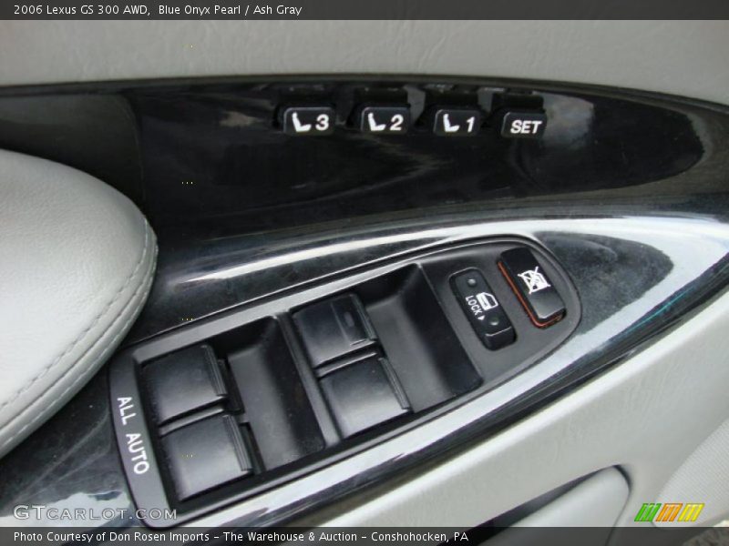 Blue Onyx Pearl / Ash Gray 2006 Lexus GS 300 AWD