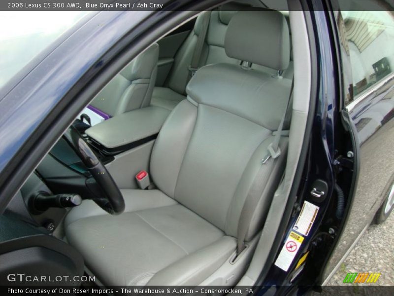 Blue Onyx Pearl / Ash Gray 2006 Lexus GS 300 AWD