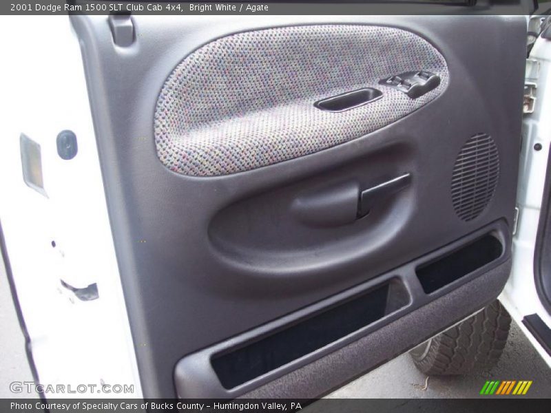 Bright White / Agate 2001 Dodge Ram 1500 SLT Club Cab 4x4