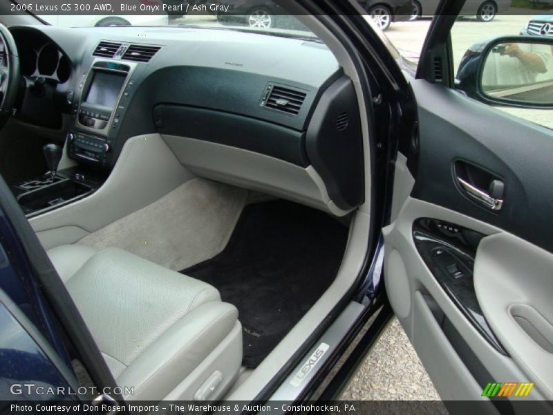 Blue Onyx Pearl / Ash Gray 2006 Lexus GS 300 AWD
