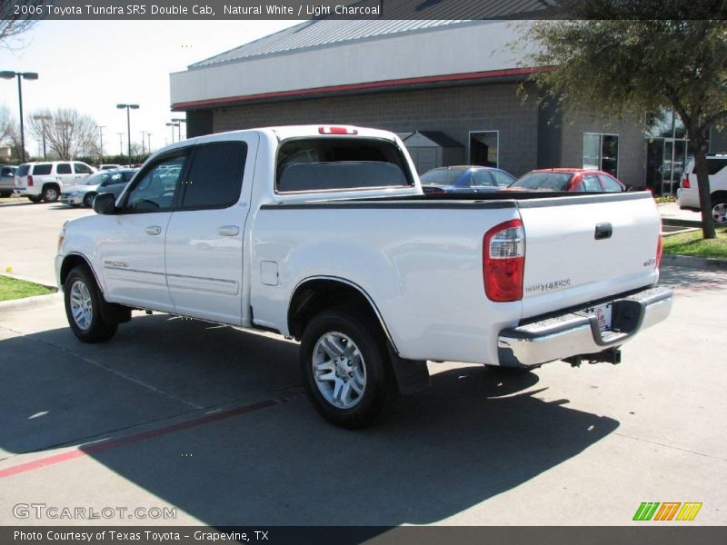 Natural White / Light Charcoal 2006 Toyota Tundra SR5 Double Cab