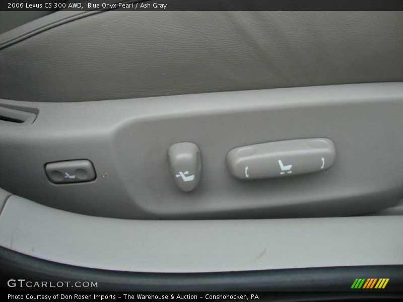 Blue Onyx Pearl / Ash Gray 2006 Lexus GS 300 AWD