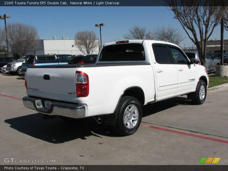 Natural White / Light Charcoal 2006 Toyota Tundra SR5 Double Cab