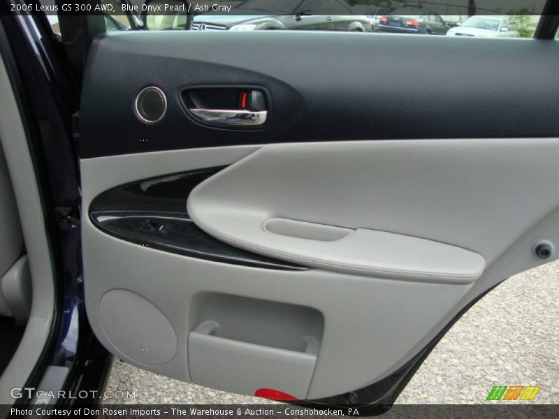 Blue Onyx Pearl / Ash Gray 2006 Lexus GS 300 AWD