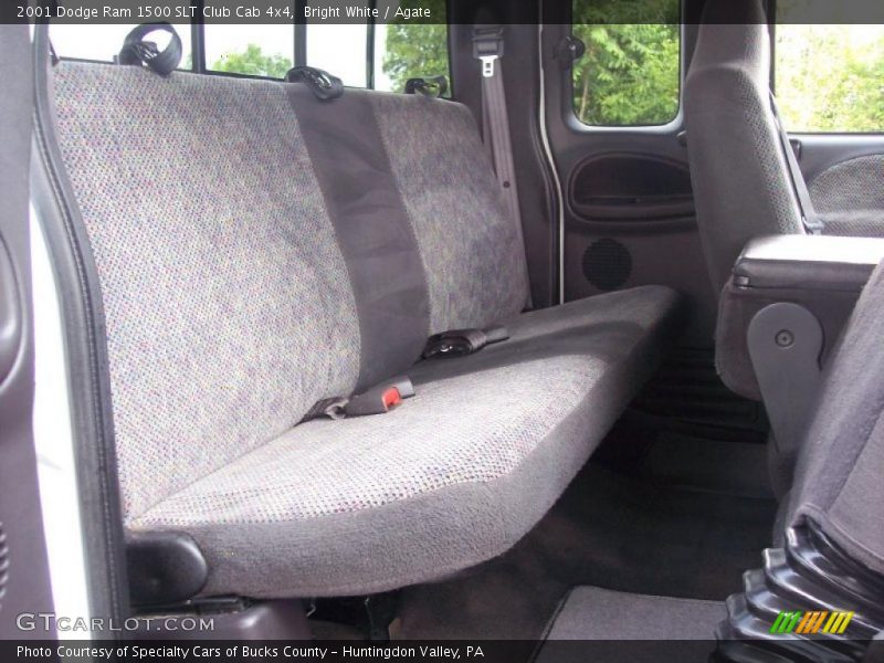 Bright White / Agate 2001 Dodge Ram 1500 SLT Club Cab 4x4