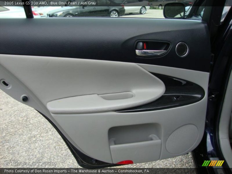 Blue Onyx Pearl / Ash Gray 2006 Lexus GS 300 AWD