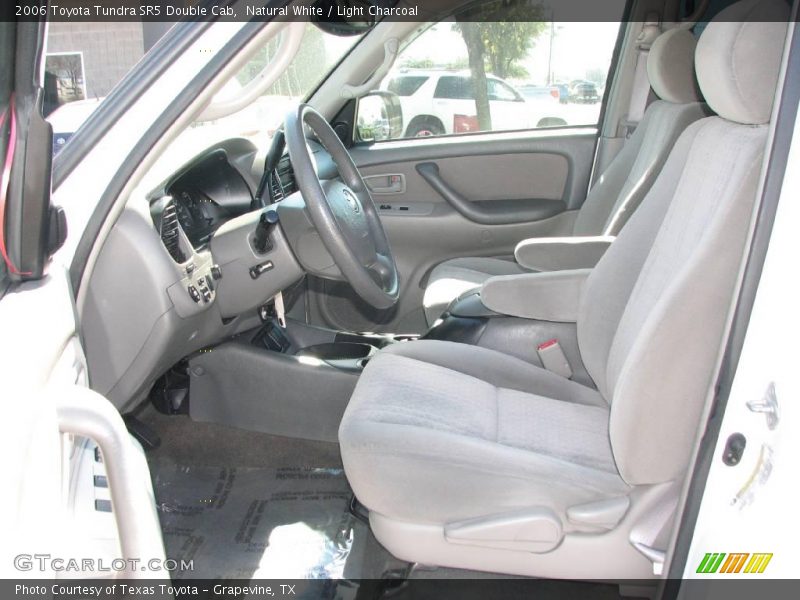 Natural White / Light Charcoal 2006 Toyota Tundra SR5 Double Cab