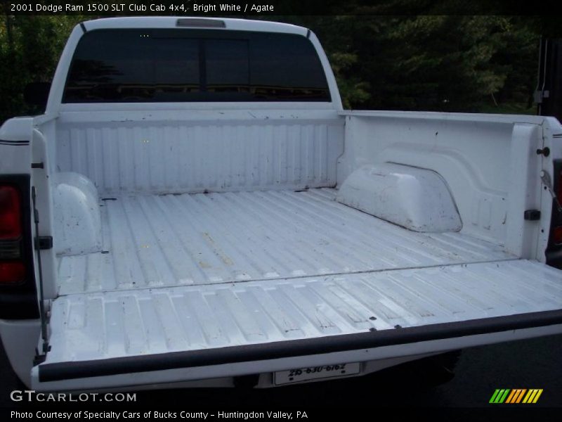 Bright White / Agate 2001 Dodge Ram 1500 SLT Club Cab 4x4