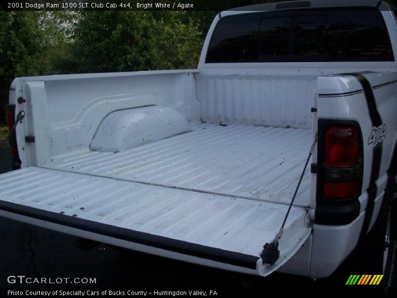 Bright White / Agate 2001 Dodge Ram 1500 SLT Club Cab 4x4