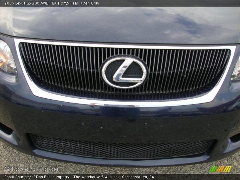 Blue Onyx Pearl / Ash Gray 2006 Lexus GS 300 AWD