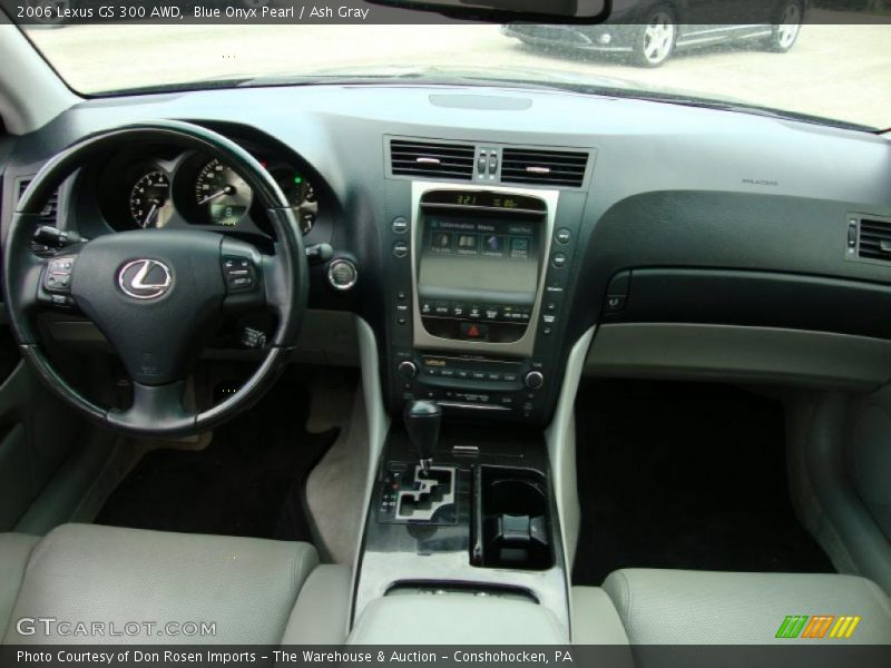 Blue Onyx Pearl / Ash Gray 2006 Lexus GS 300 AWD