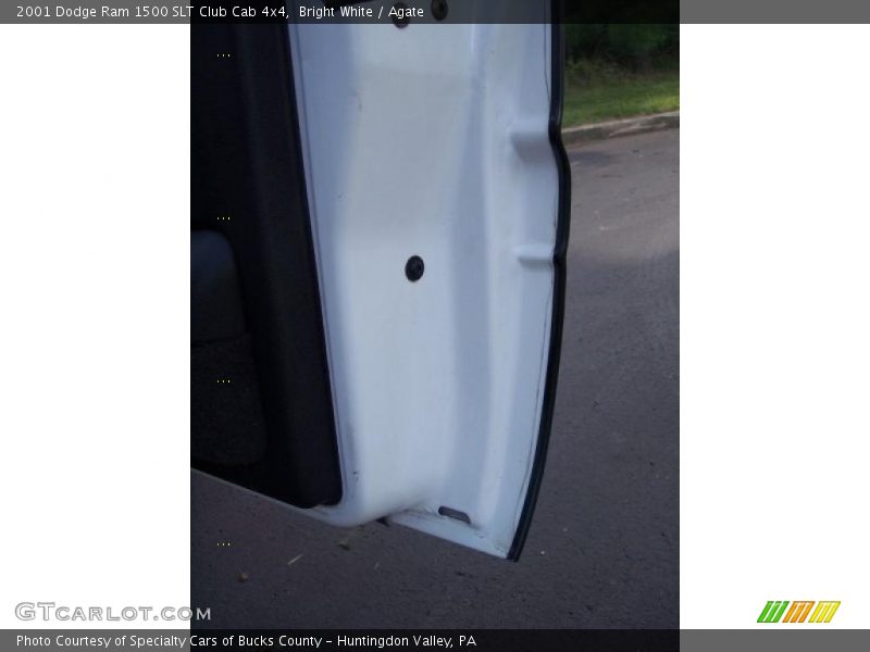 Bright White / Agate 2001 Dodge Ram 1500 SLT Club Cab 4x4