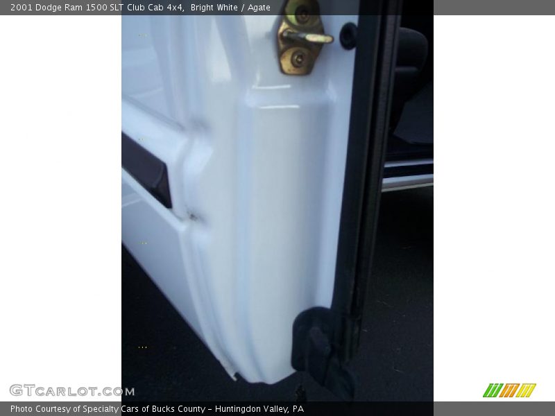 Bright White / Agate 2001 Dodge Ram 1500 SLT Club Cab 4x4