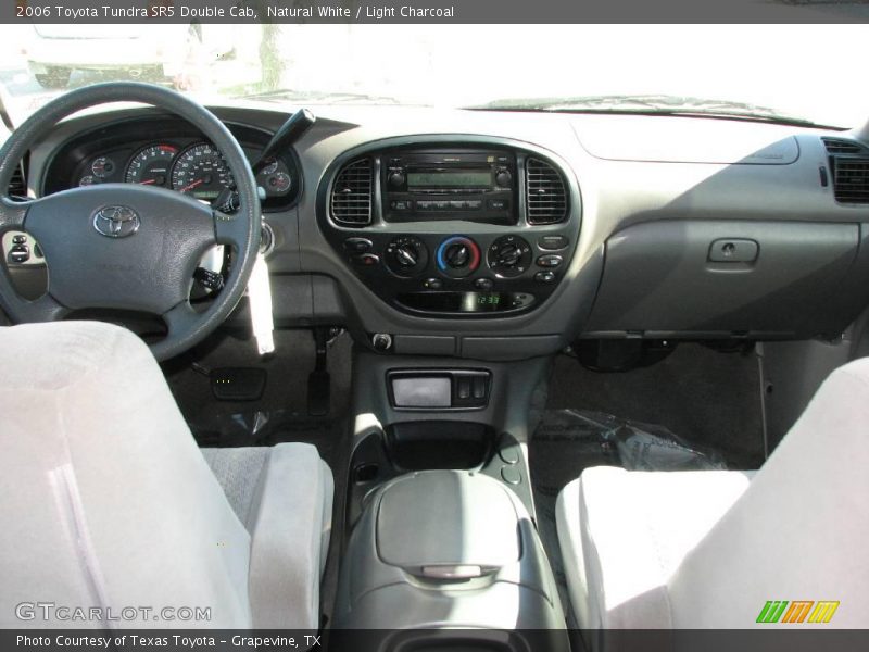 Natural White / Light Charcoal 2006 Toyota Tundra SR5 Double Cab
