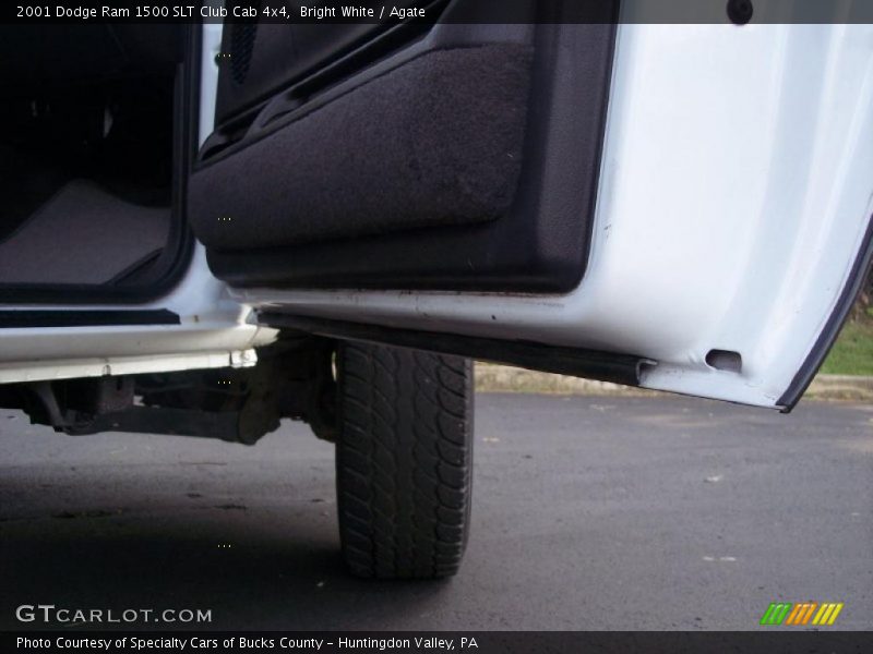 Bright White / Agate 2001 Dodge Ram 1500 SLT Club Cab 4x4