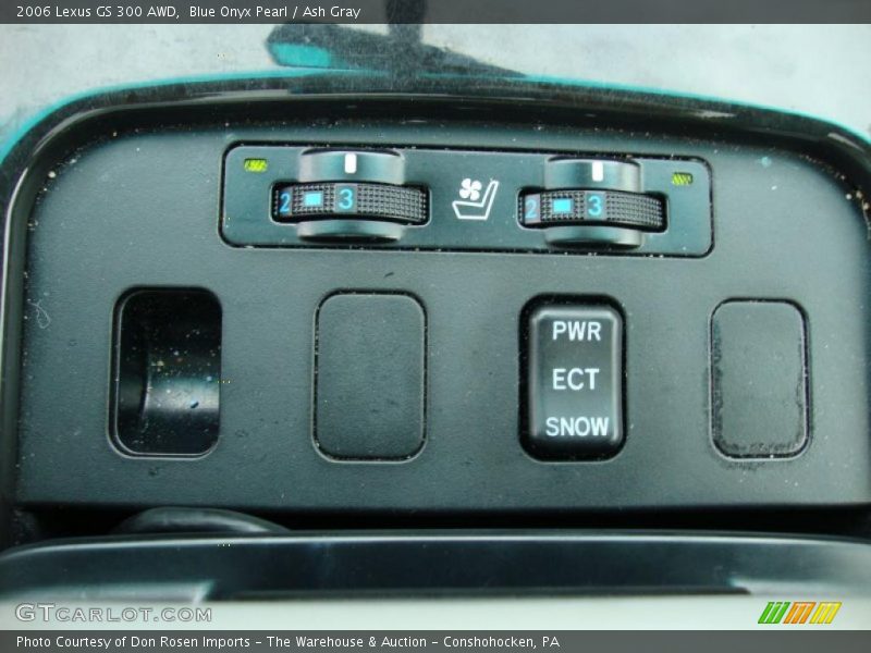 Blue Onyx Pearl / Ash Gray 2006 Lexus GS 300 AWD