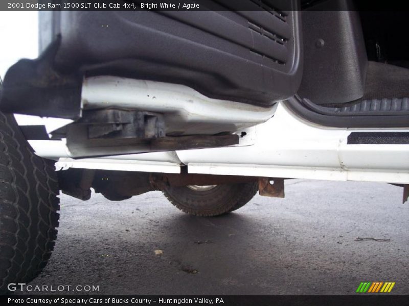Bright White / Agate 2001 Dodge Ram 1500 SLT Club Cab 4x4