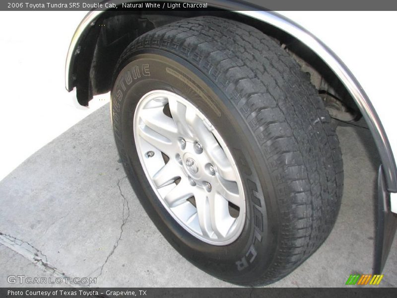Natural White / Light Charcoal 2006 Toyota Tundra SR5 Double Cab